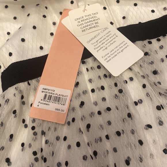 NWT Alice McCall mysteria romper/play suit au4 us0 msrp $395 - Picture 3 of 3